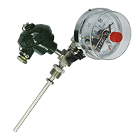 WSS-581帶熱電偶/阻溫度變送器的雙金屬溫度計